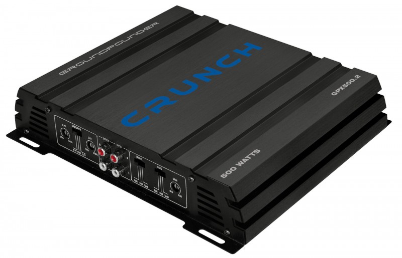 Crunch GPX500.2 2 Kanal 2 x 250 Watt max an 2 Ohm Verstärker Endstufe GPX 500.2