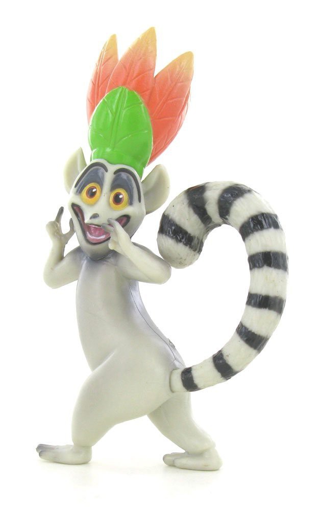 Madagascar Mini Sammelfigur Spielfigur King Julien 8 cm