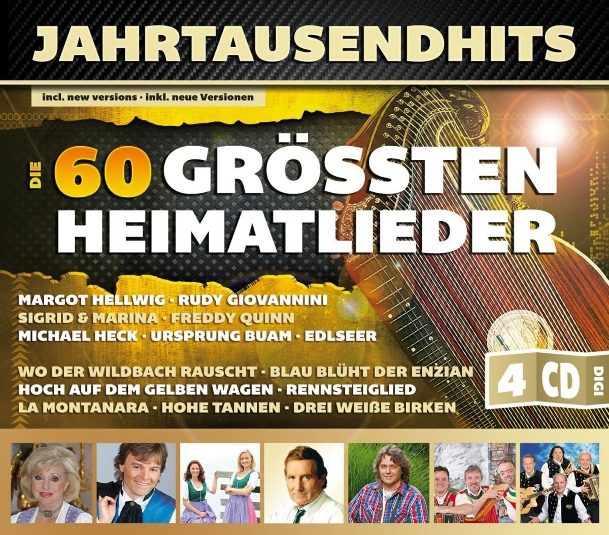 Jahrtausendhits - Die 60 größten Heimatlieder [CD]