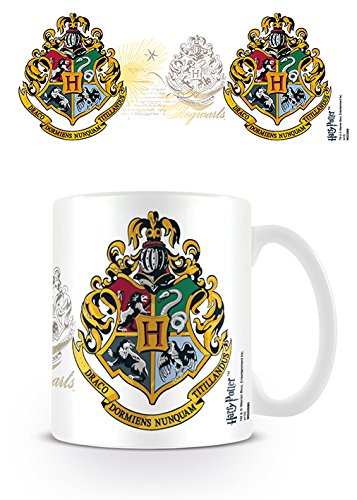 Harry Potter Wizarding World Hogwarts Crest Wappen Tasse