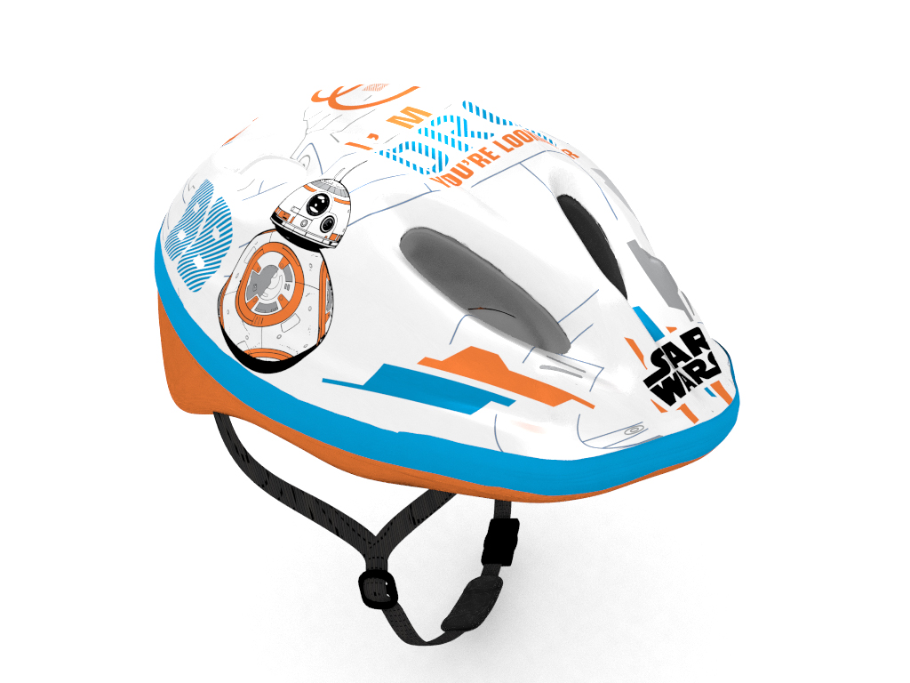 Seven Polska 9033 Disney Star Wars BB8 Fahrradhelm Bicycle Bike Helmet |  eBay