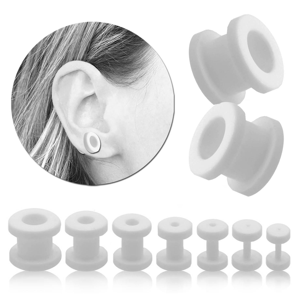 Flesh Tunnel, Piercing In Acciaio Inox 316L, 4