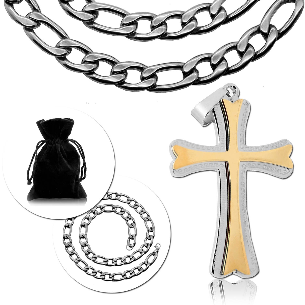 Argentia | 925s | Collana A Catena Figaro Da 2 Mm In Argento Sterling Placcato In Rodio - Foto 7