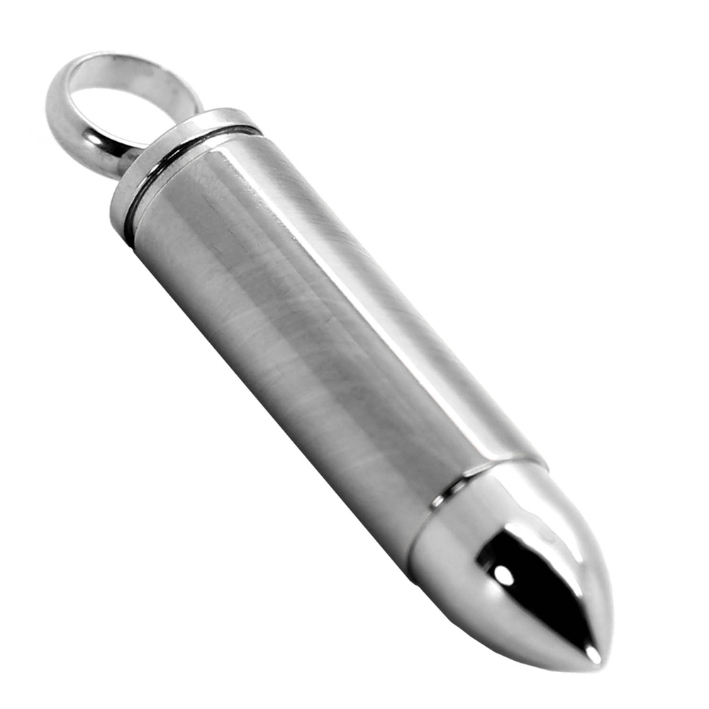 1 Kettenanhänger Für Halskette Königskette Herren Patrone Golden Silbern Schwarz