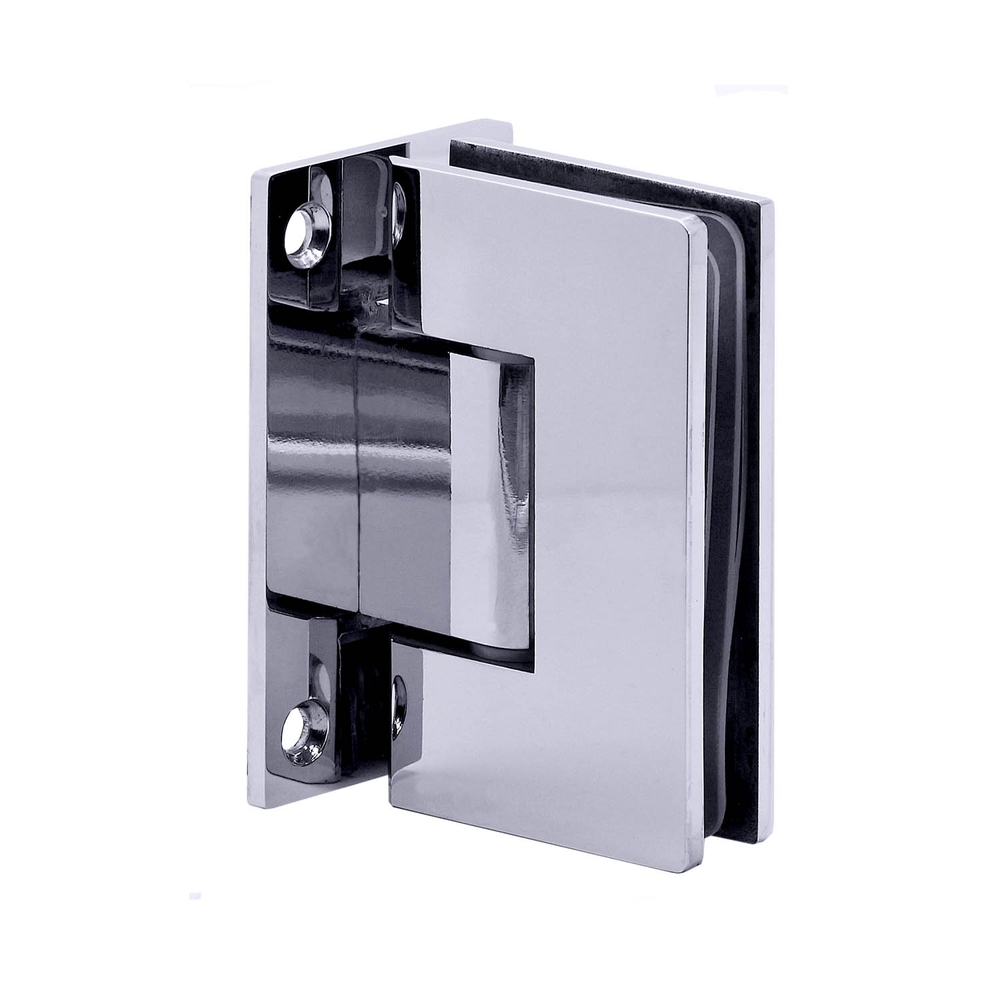 1 Stainless Steel Glass Door Hinge Bathroom Shower Glass-To-Glass Mounted Wall 1 Stainless Steel Glass Door Hinge Bathroom Shower Glass-To-Glass Mounted Wall