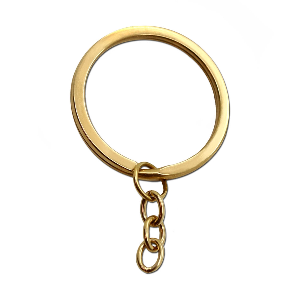 Keyring Key Pendant Keyring Silver Golden Black Set of 1-25 Count - Picture 9 of 13