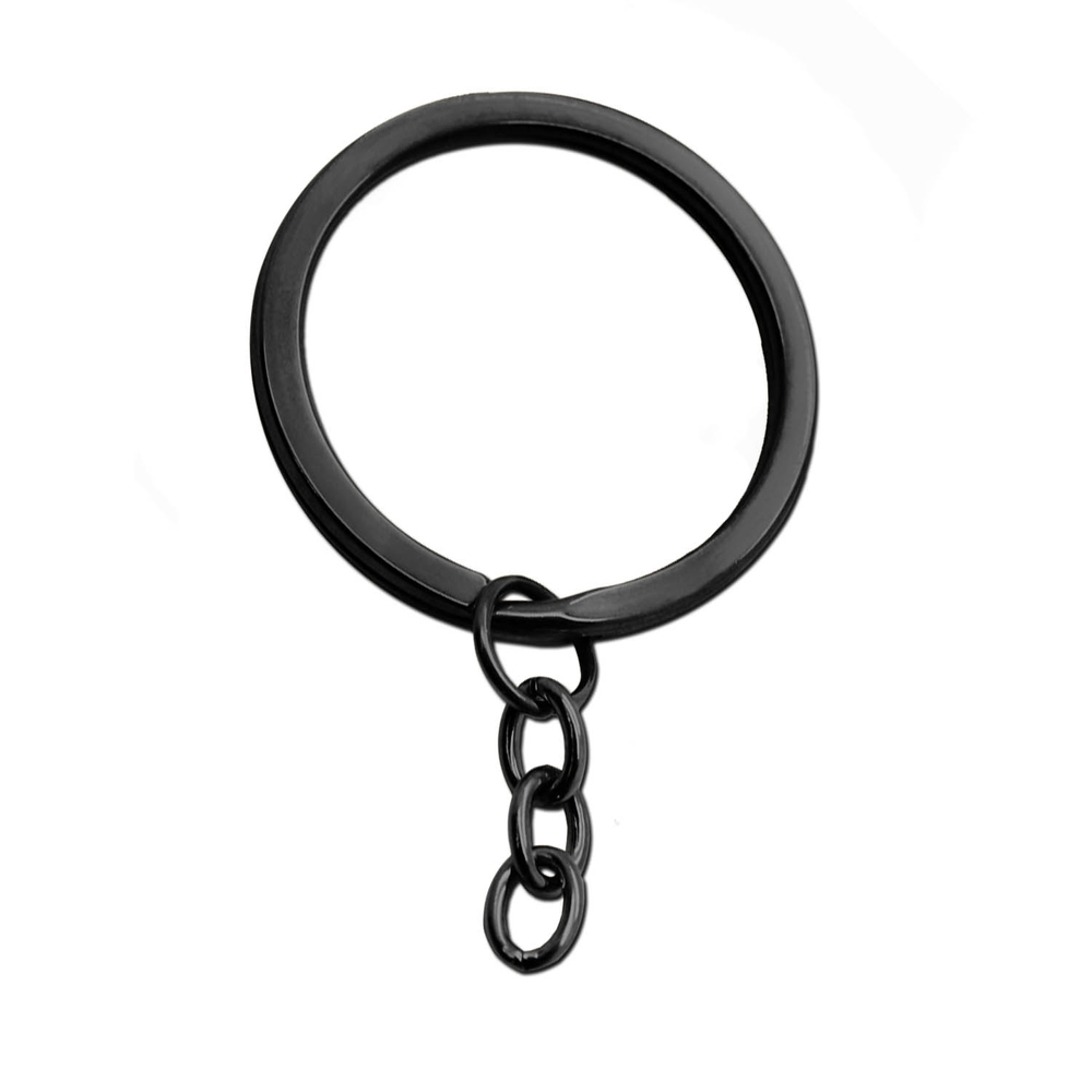 Keyring Key Pendant Keyring Silver Golden Black Set of 1-25 Count - Picture 11 of 13