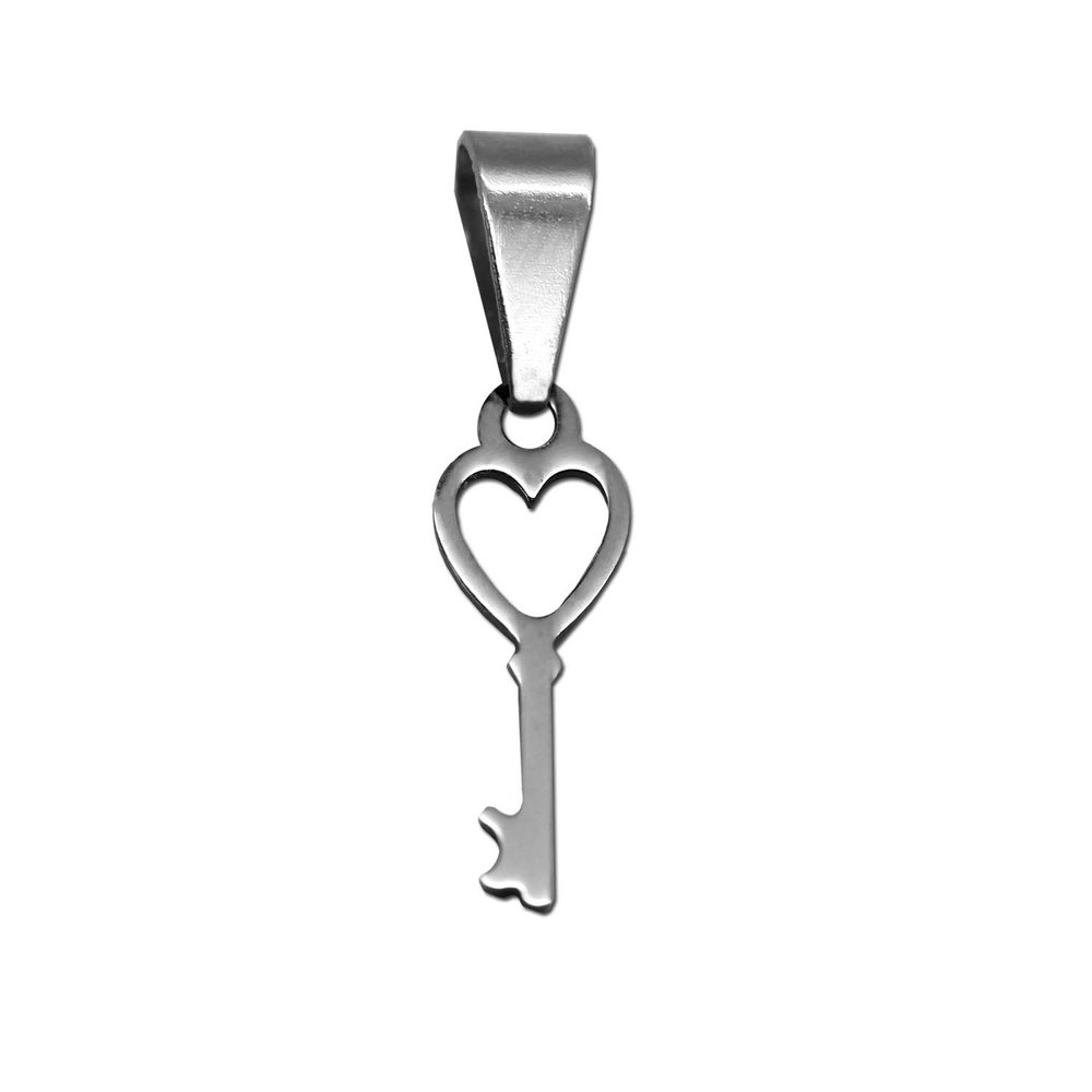 Kettenanhänger Eule Schlüssel Kreuz Charm Blume Damen Kette Anhänger Edelstahl - Bild 16 von 31