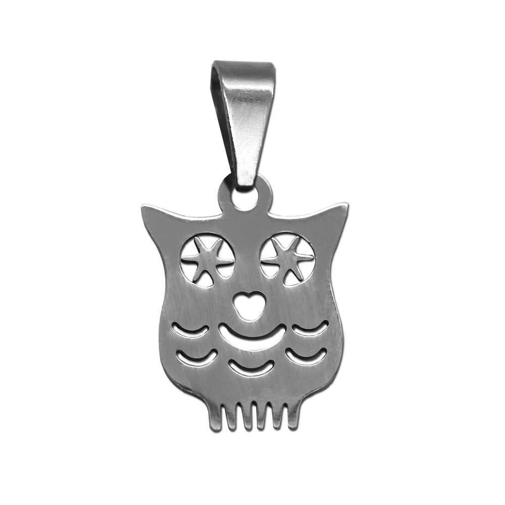 Kettenanhänger Eule Schlüssel Kreuz Charm Blume Damen Kette Anhänger Edelstahl - Bild 28 von 31