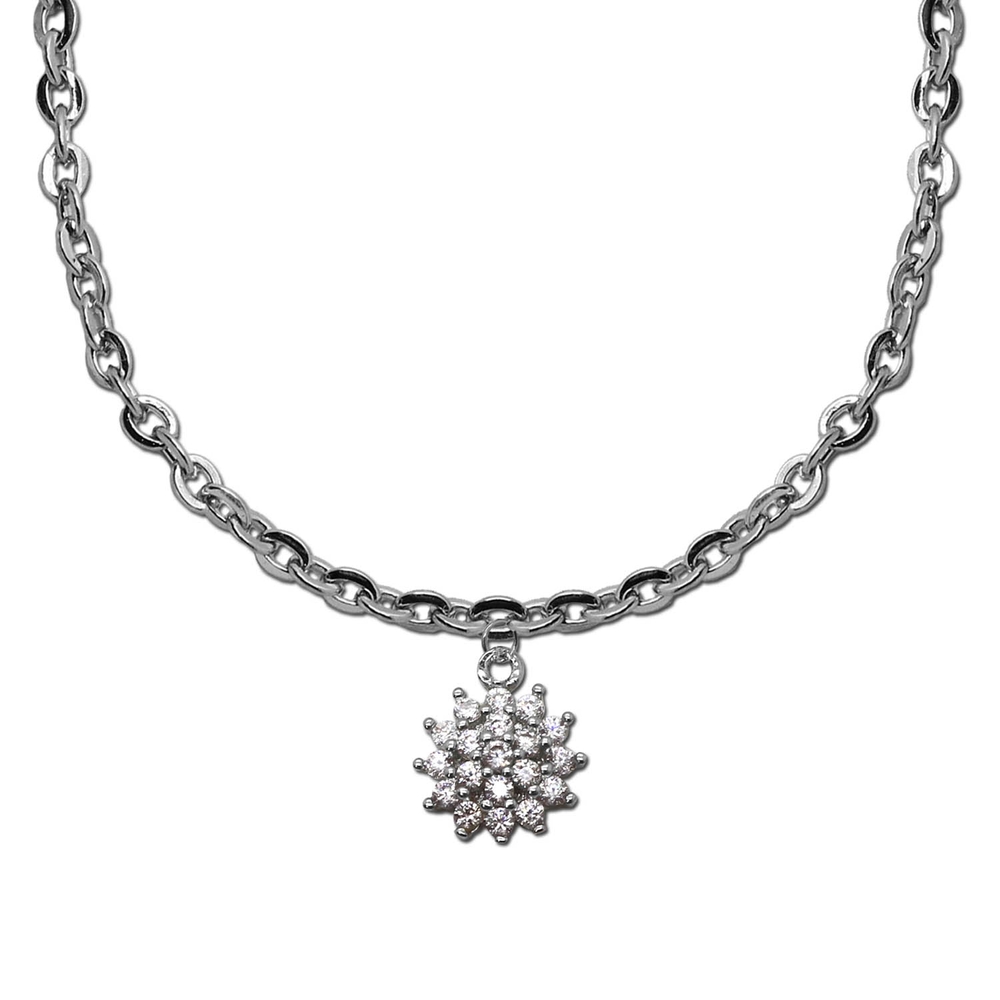 Fußkette Kette Fußkettchen Herz Anker Kirsche Strass Fuß Knöchel Damen Armband - Picture 7 of 8