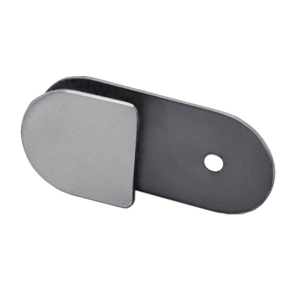 180° Wand-Glas-Winkel Winkelverbinder Halter Edelstahl Terrasse Geländer Bad - Bild 6 von 15