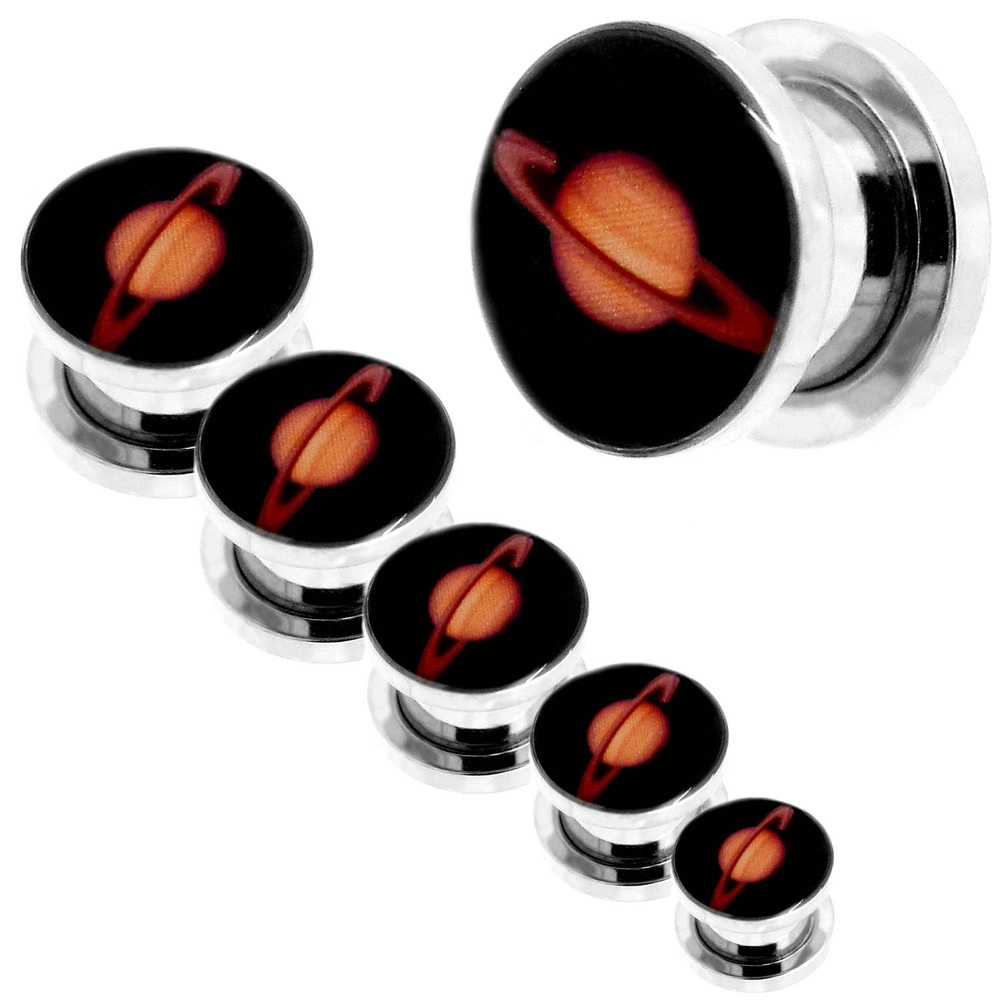 COOEAR Vite In Acciaio Inossidabile Per Tunnel E Tappi Per Orecchini, Expander Per Piercing Octopus Logo Stretcher., 0g(8mm), Acciaio Inossidabile, Arenaria - Foto 9