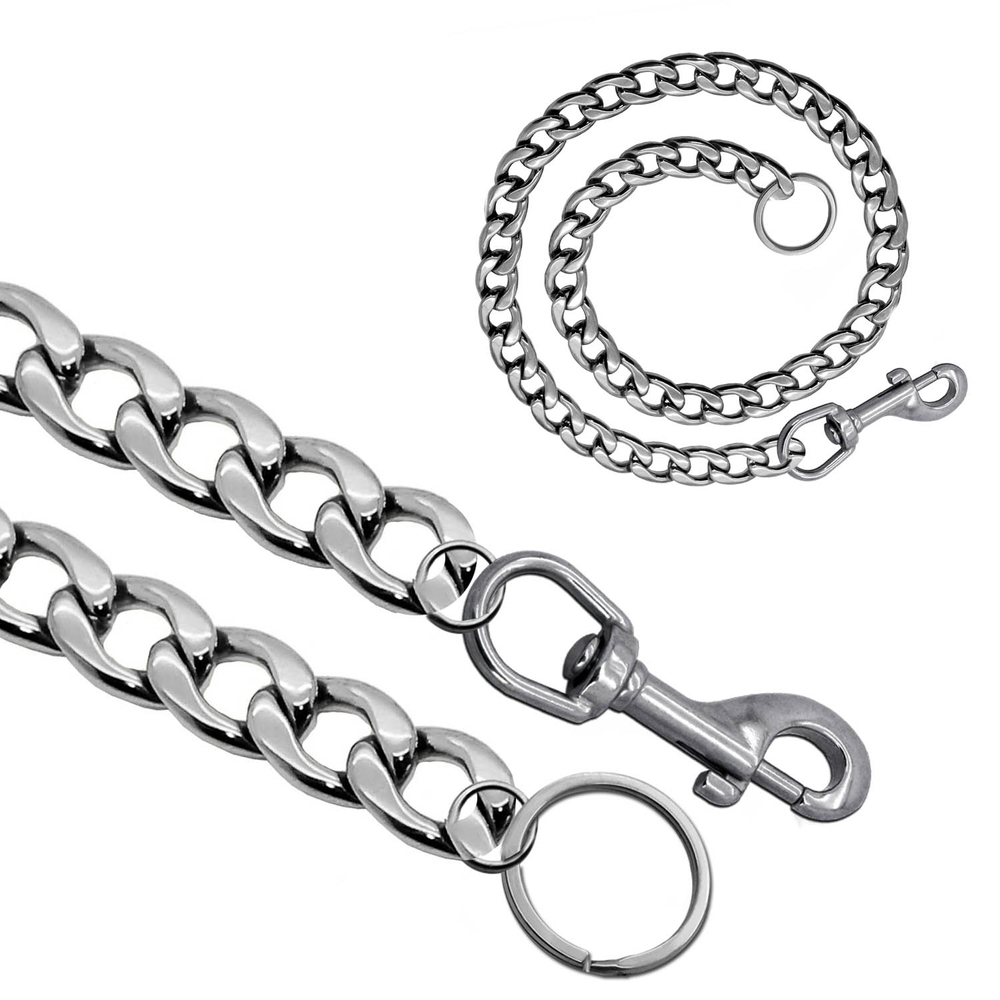 Pants chain biker stock exchange chain waiter chain carabiner ring keychain wallet - Picture 5 of 15
