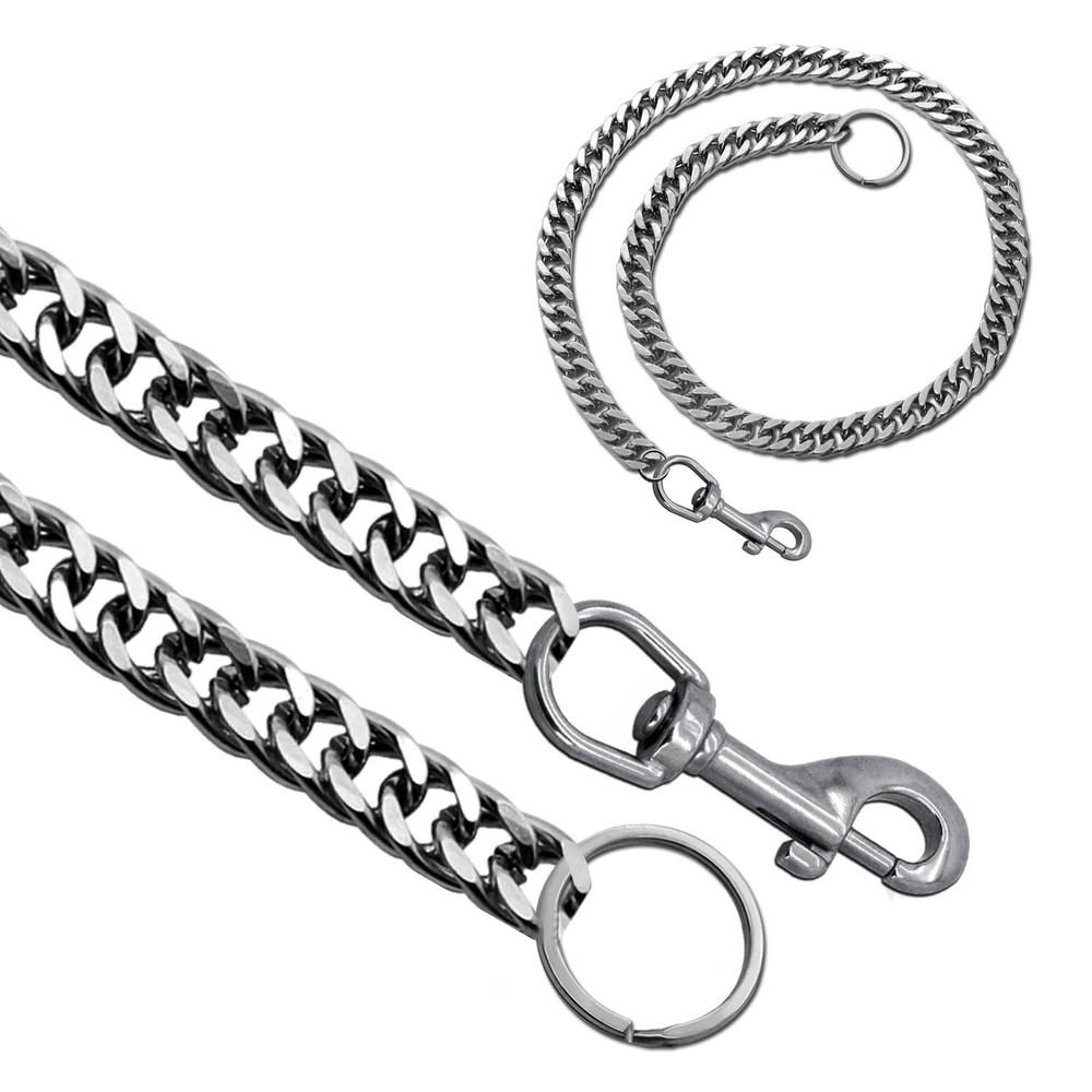Pants chain biker stock exchange chain waiter chain carabiner ring keychain wallet - Picture 8 of 15