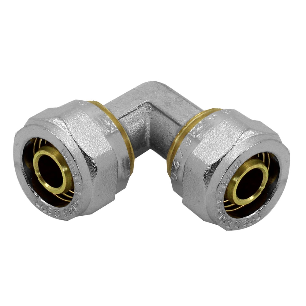 Verschraubung Klemmring Schraubfitting DVGW Verbundrohr Verbinder PEX-AL Messing - Bild 7 von 9