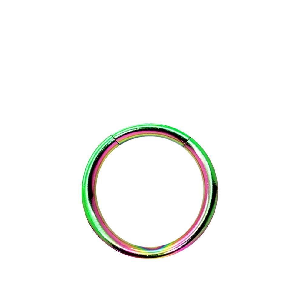Segment Ring Piercing Ø1,2mm Lippen Brust Ohr Universal Nasen-Ring Helix Tragus - Picture 21 of 23