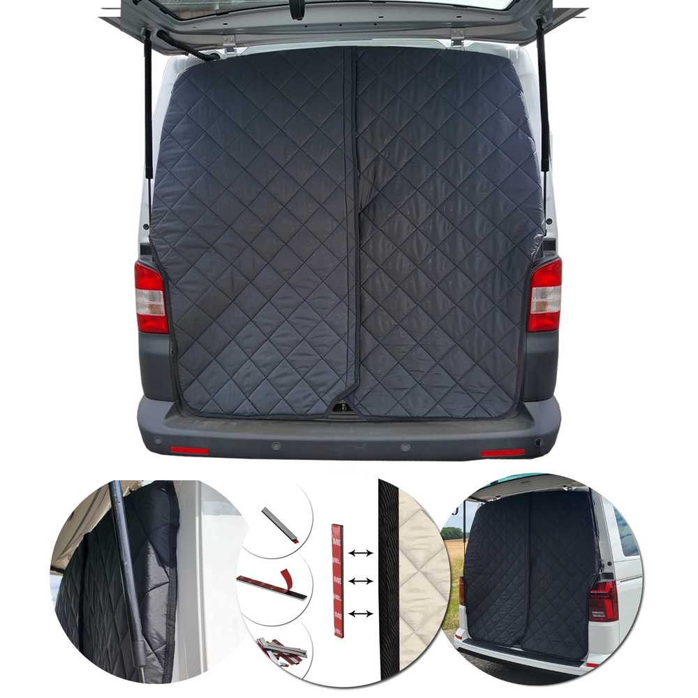 Schuifdeur magnetisch vliegengaas, camper voortent, midge net, bestelwagen gordijnen, vliegengaas voor T5 T6 T4 caravan, camper zijdeur (M