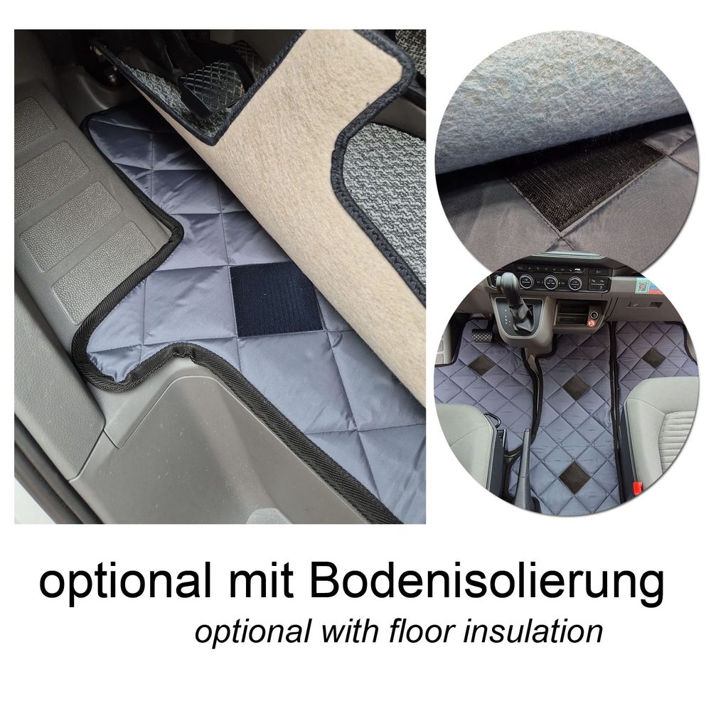 Tapis de Cabine Camping-Car Ducato x244 / Jumper et Boxer de Mars 2002 à 2006