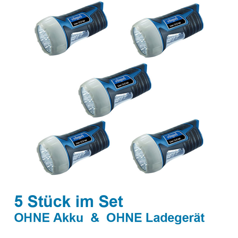 Scheppach Taschenlampe Lion 12.0 Led - Tolles Set... - 3 Scheppach Taschenlampe Lion 12.0 Led - Tolles Set... - 3