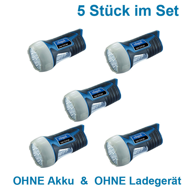 Scheppach Taschenlampe Lion 12.0 Led - Tolles Set... - 2 Scheppach Taschenlampe Lion 12.0 Led - Tolles Set... - 2