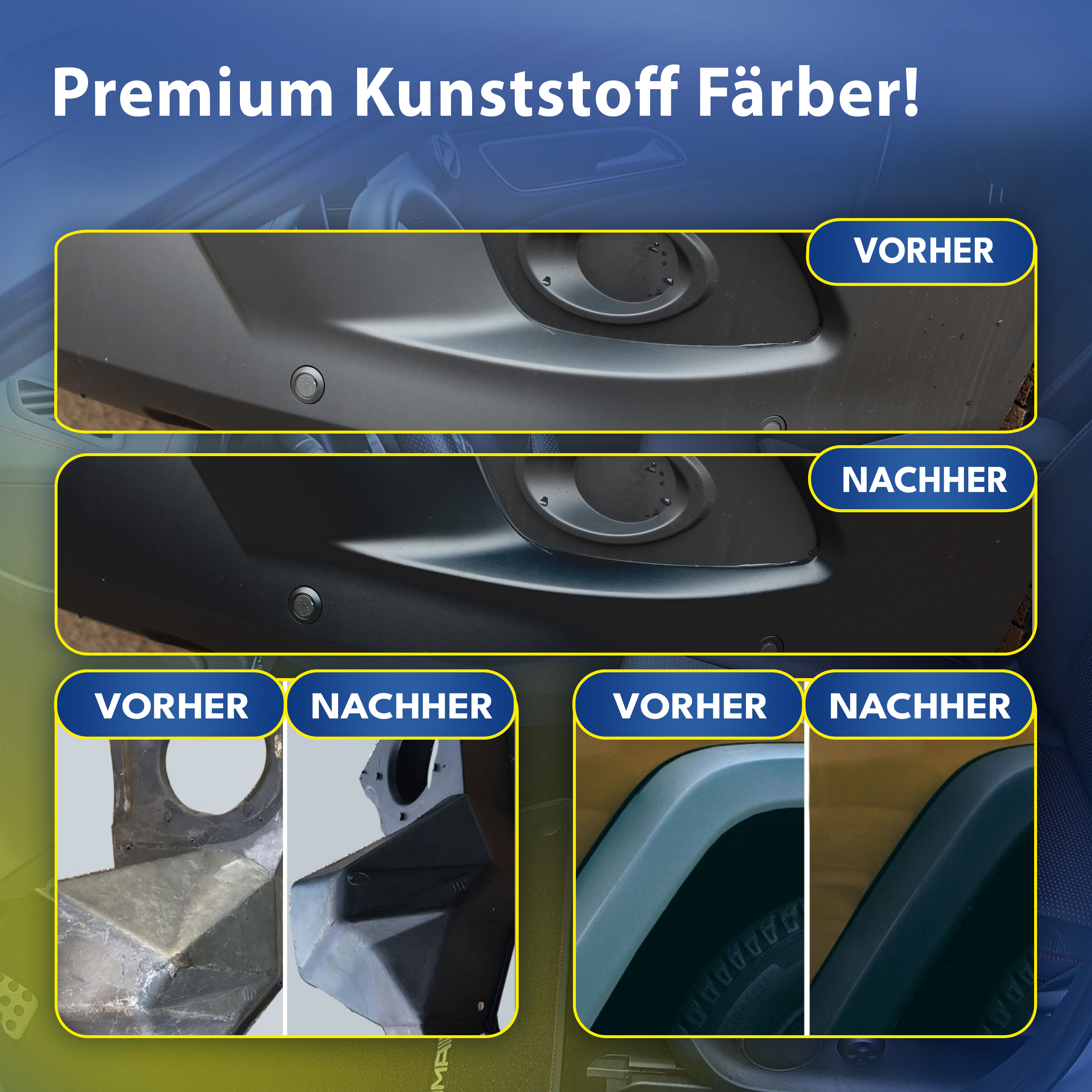 Kunststoff Farbe Schwarz Reifenpflege Kunstoff Plastic Pflege Gummipflege ATG® Kunststoff Farbe Schwarz Reifenpflege Kunstoff Plastic Pflege Gummipflege ATG®