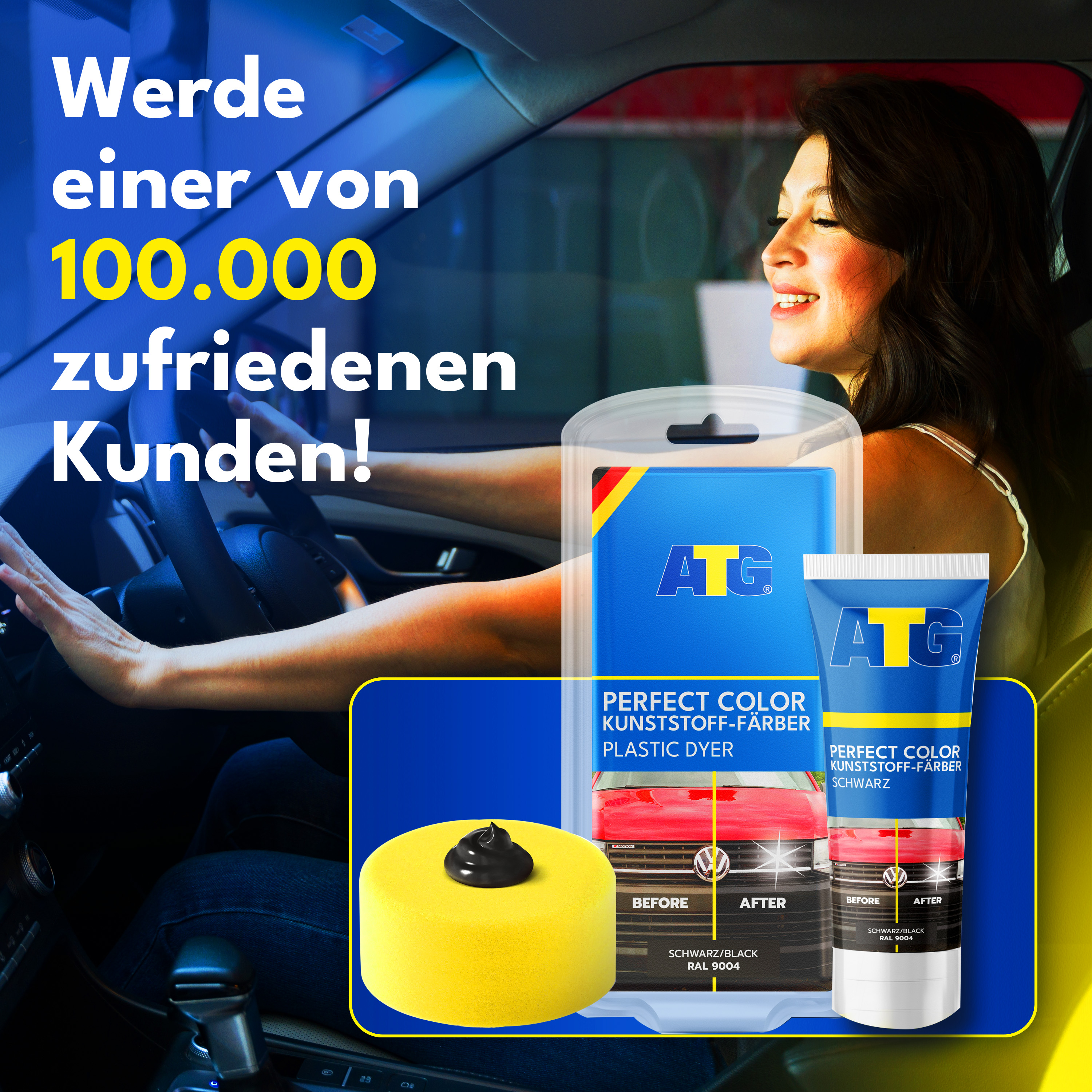 Kunststoff Farbe Schwarz Reifenpflege Kunstoff Plastic Pflege Gummipflege ATG® Kunststoff Farbe Schwarz Reifenpflege Kunstoff Plastic Pflege Gummipflege ATG®