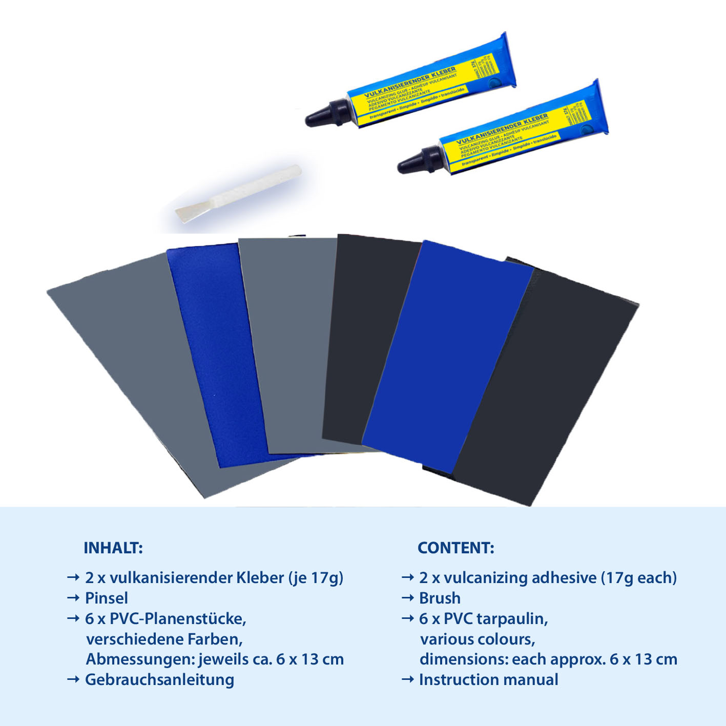Zelt Reparatur Reparaturset Reparaturband Markise Schlauchboot Pool |  eBay.de