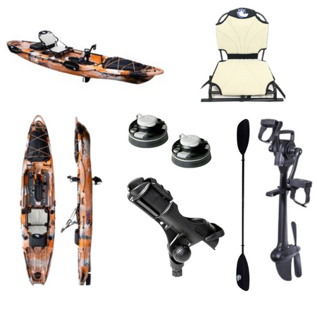 TOP Angebot Angelkajak Galaxy Kayaks Supernova FX Komplettset