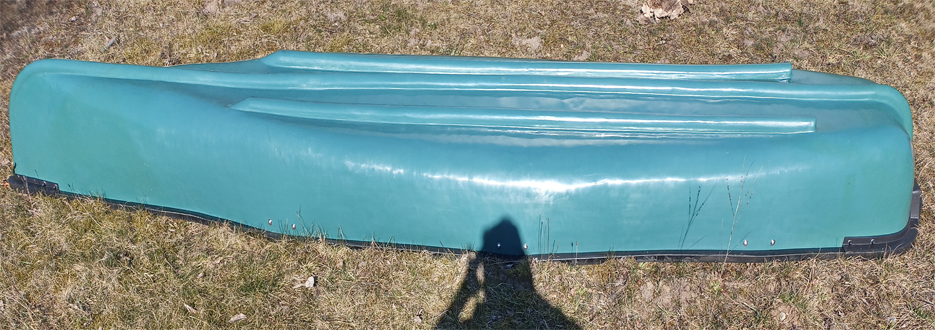 Kanu Sampan Detailansicht