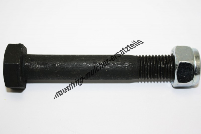Müthing Mulcher Schraube M 16 x 100mm, mit Mutter für MU000306  