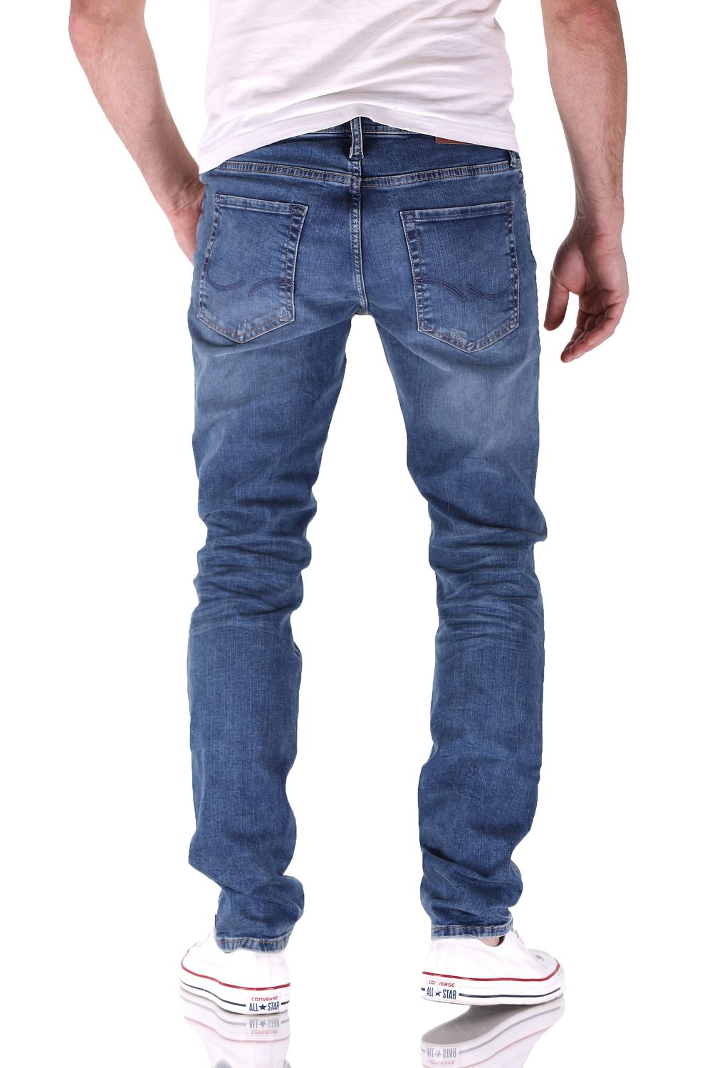 JACK & JONES Glenn Slim Fit Jeans - Lässige Herrenjeans In Verschiedenen Waschungen