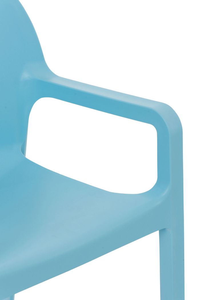 Sedia Diva XXL In Polipropilene Impilabile – Seduta Da Interno/Esterno, Resistente Ai Raggi UV, Portata 160 Kg, Colori Vari, Design Moderno E Funzionale - 5