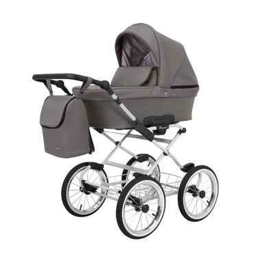 Romantic Retro Kombikinderwagen, Farbe ROM10, Gestell grau |  Kinderwagencenter