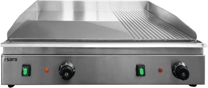 SARO Griddleplatte Modell COMO als elektrische Grillplatte für Gastronomie und Imbiss