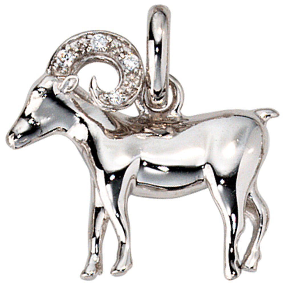 Anduonie Sternzeichen Charm Anhänger 925 Sterling Silber - Für Armbänder & Halsketten