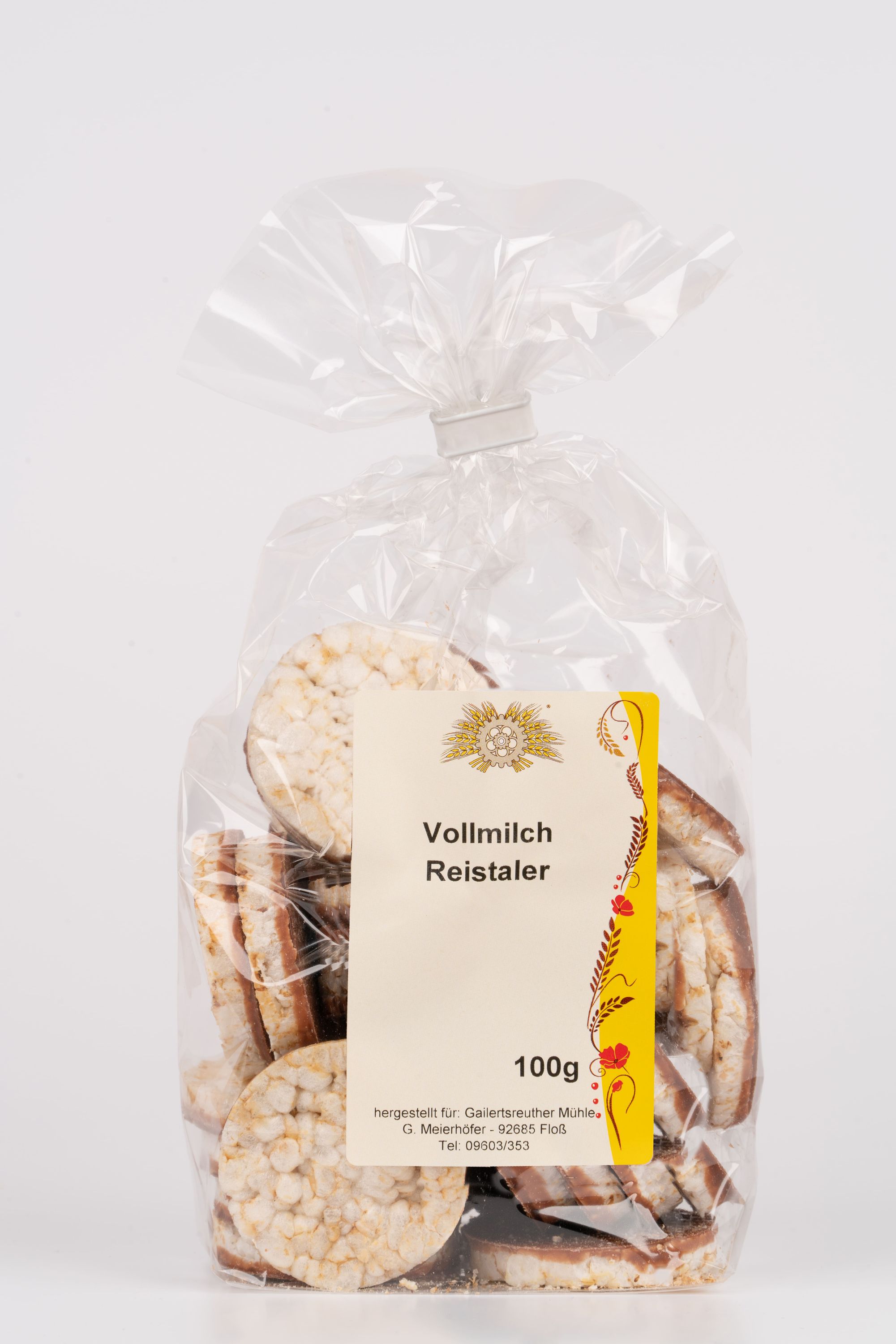 Reistaler Vollmilch, 100g | Gailertsreuther Mühle
