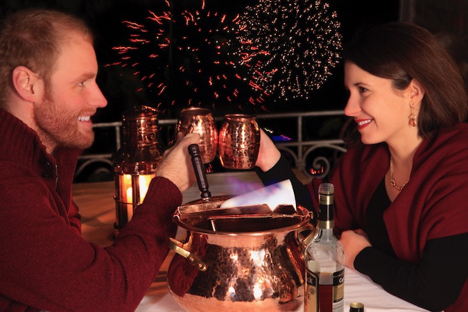 Feuerzangenbowle kochen mit Destillatio