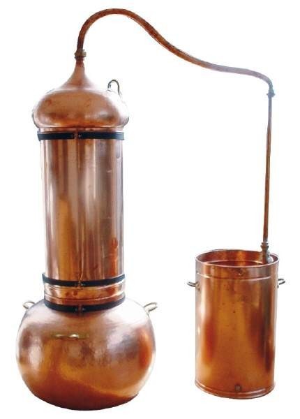 Alambicco con colonna CopperGarden® 400 litri  Benvenuti a Destillatio -  Il vostro negozio per la distillazione e la cucina