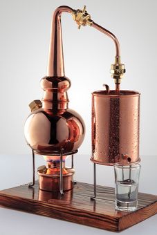 [Pack] Alambic classique 2 litres en cuivre artisanal avec thermomètre-  CopperGarden | Bienvenue chez Destillatio - Votre boutique de  distillation