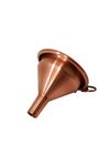 Entonnoir En Cuivre Massif CopperGarden - 20 Cm De Diamètre - Artisanal Pour Distillation Et Filtration