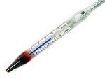 "Al-Ambik®" alcoholmeter with thermometer 0-100%