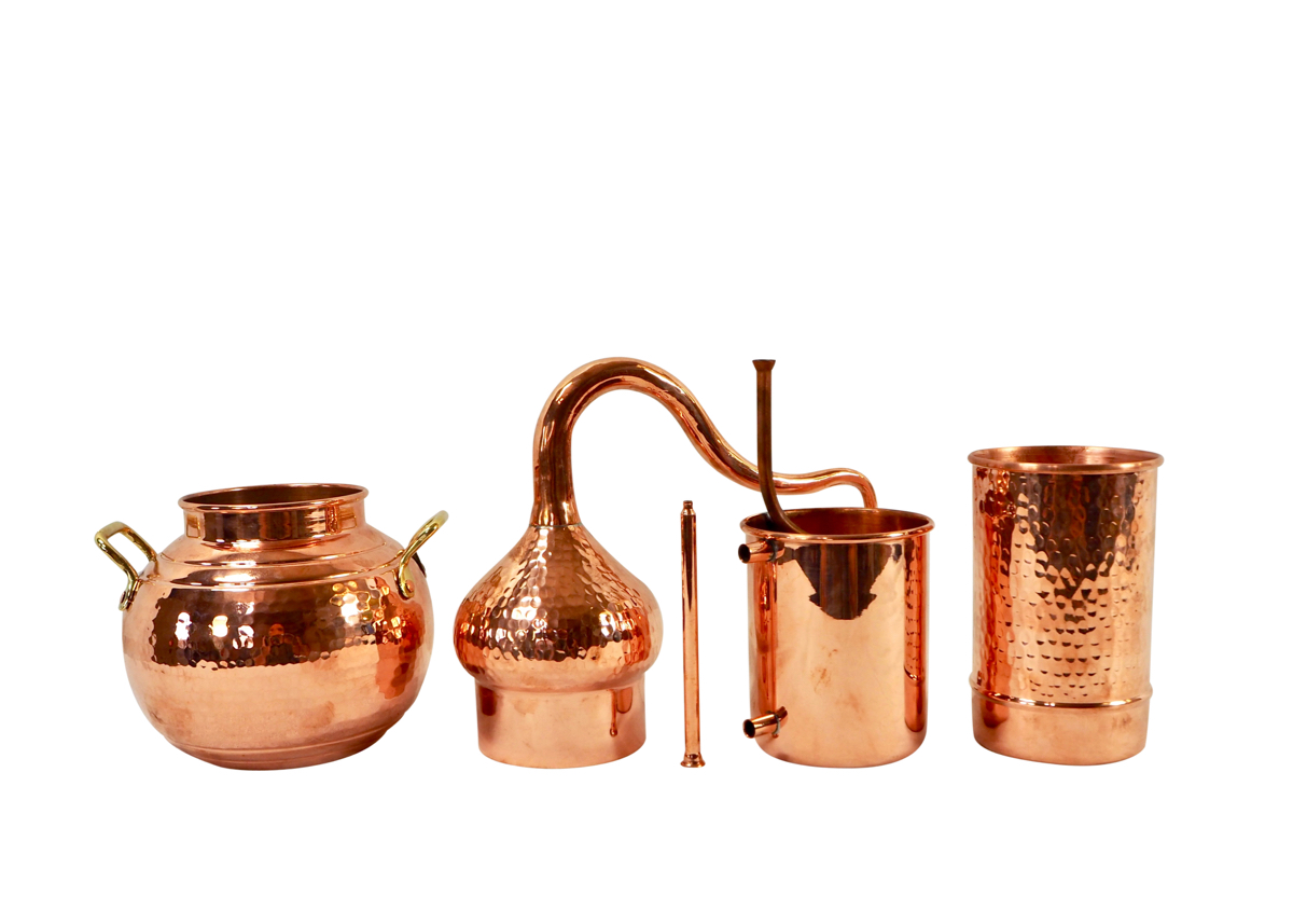 /"CopperGarden®/" Destille /"Essence plus/" 2 Liter ❁ /"Sorgenfrei/" Vollausstattung