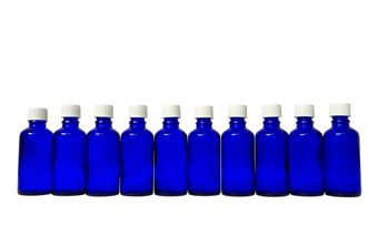 Gravis - flacon verre bleu 100 ml aromathérapie