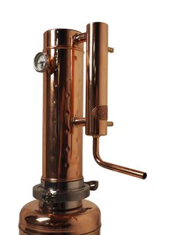 CopperGarden® 2 Liter EASY MOONSHINE Destille XL | Thermometer