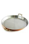 "CopperGarden®" paella pan (40cm) copper / stainless steel