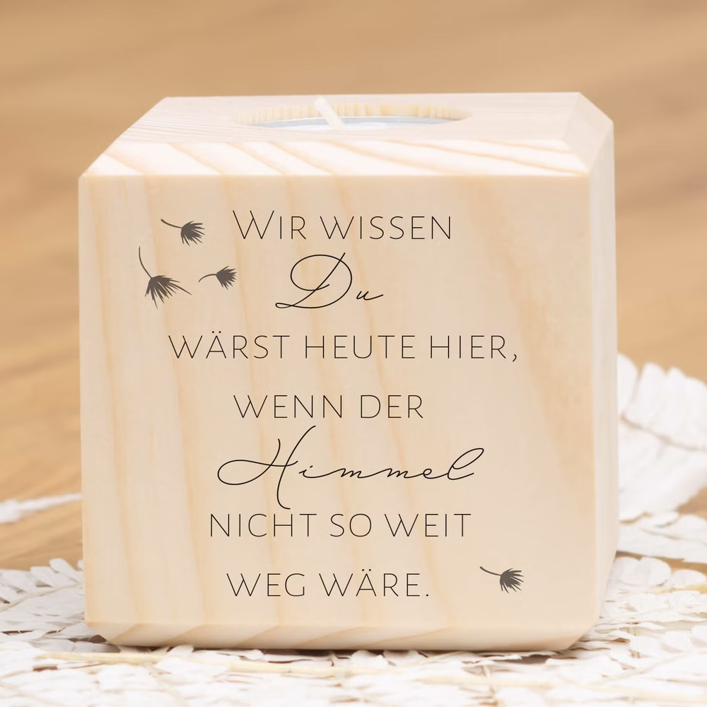 Teelichtwürfel