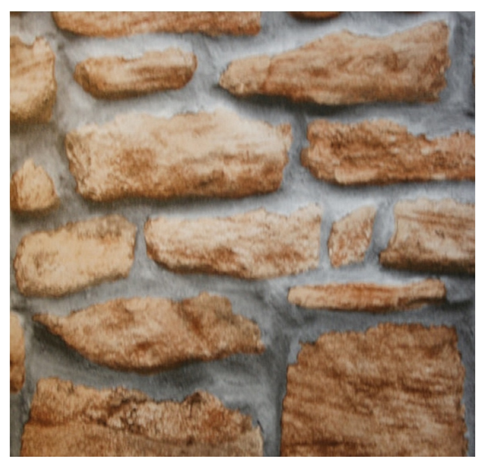 Klebefolie Steinoptik Mauer grau weiß Möbelfolie selbstklebende Folie 45x200 cm