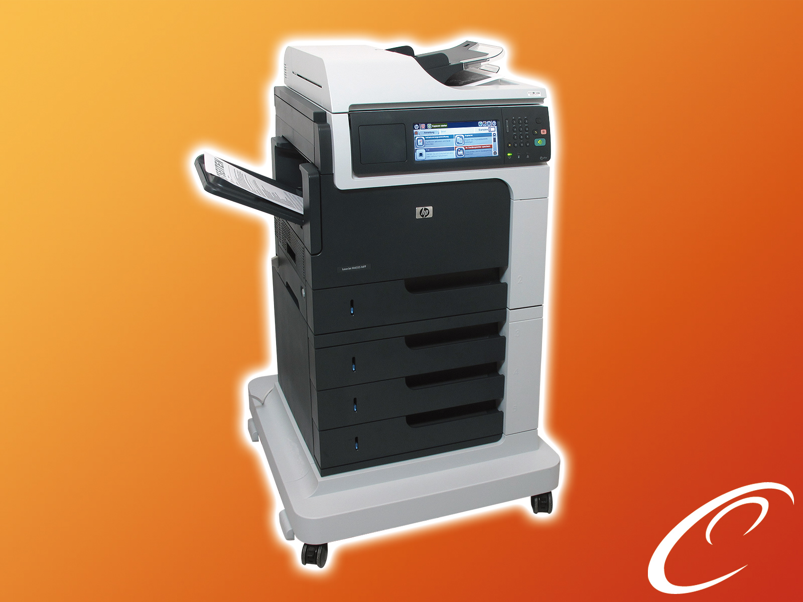 hp laserjet enterprise m4555fskm mfp