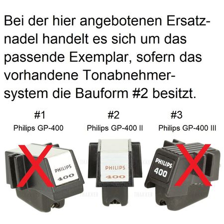 Stylus Nadel Tonabnehmer Ortofon 14 für TM 14