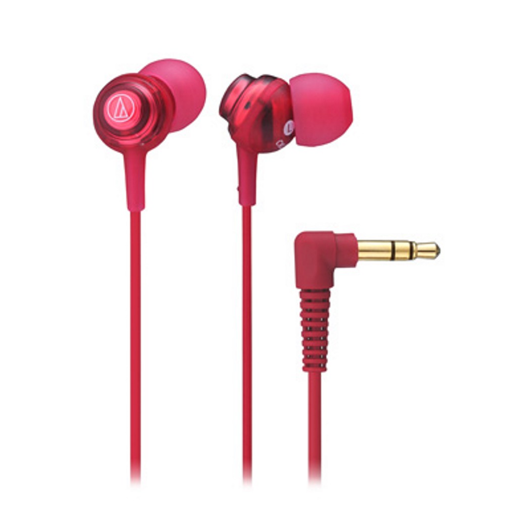 Audio Technica ATH-CKL202RD Inner Ear Headphones Red THAKKER